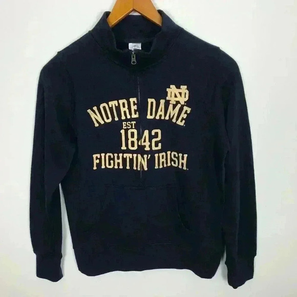 Notre Dame Fight Fightin Irish Women M Pullover - Picture 1 of 6